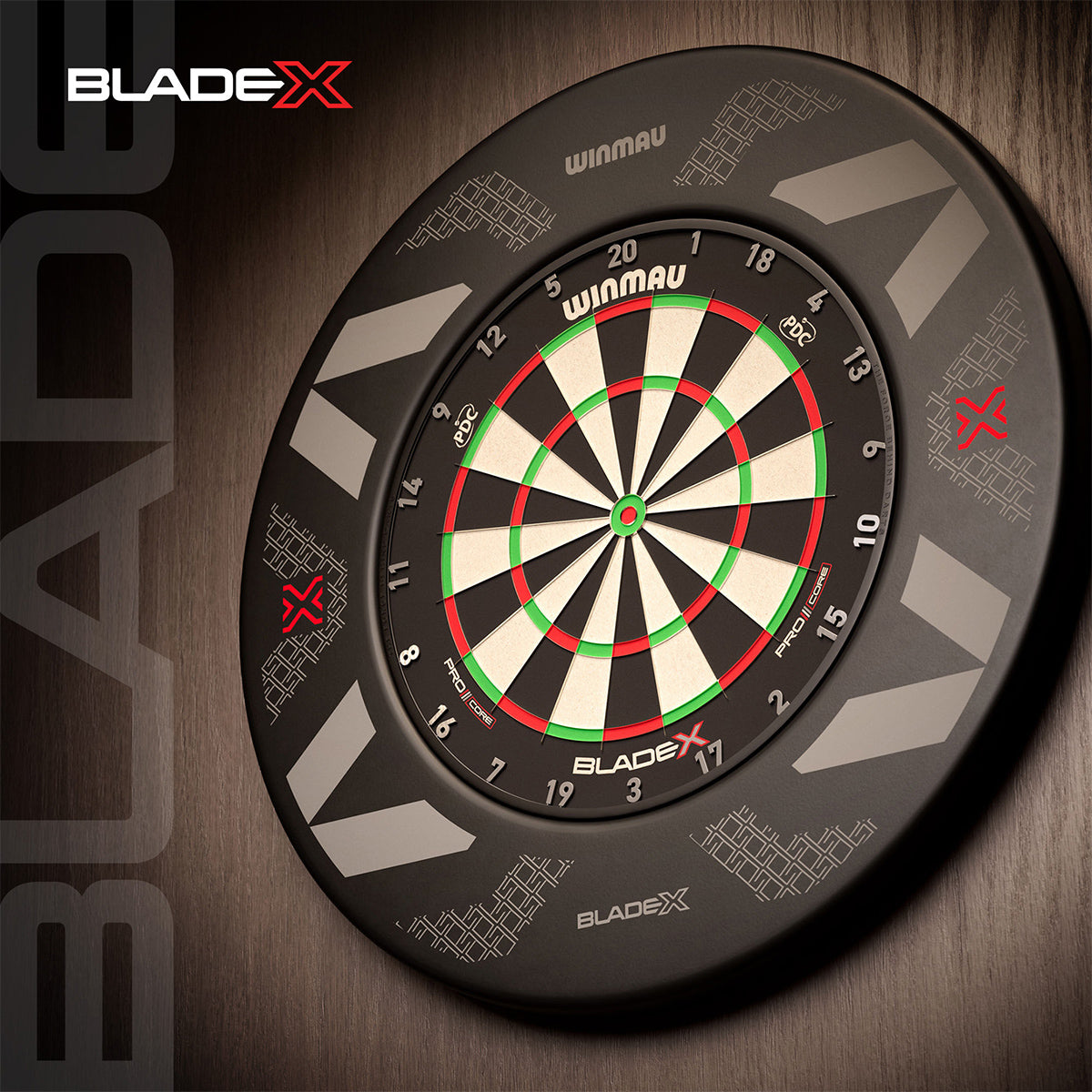 Winmau Dart-Board Blade X (Offizielles Dart-Board der PDC)