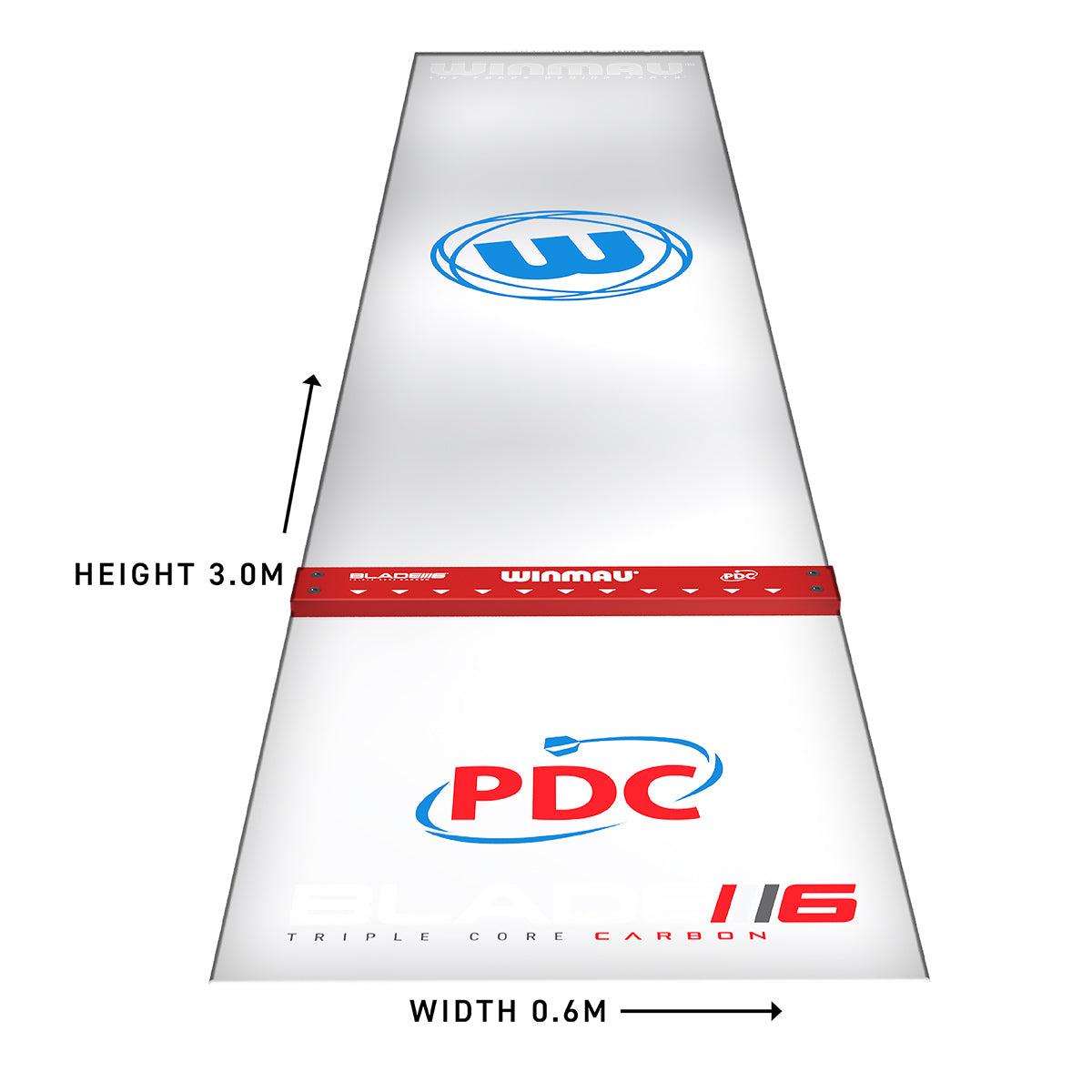Winmau Dartmatte/Mat Clearzone 8213