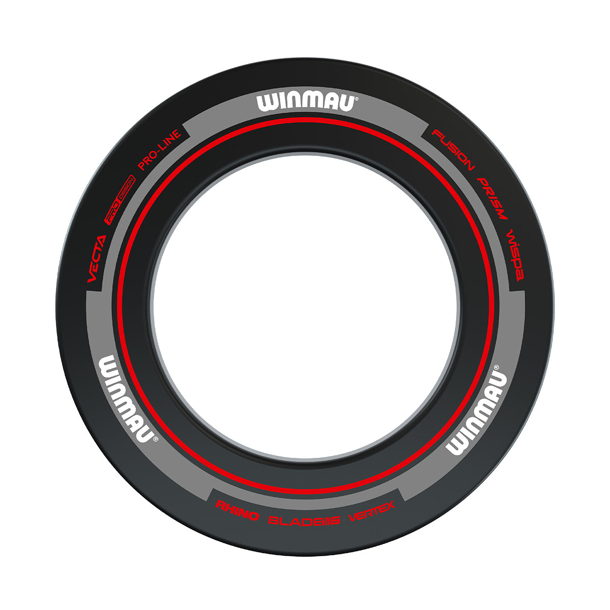 Winmau Surround/Catchring Advance black/red 4452