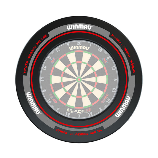 Winmau Surround/Catchring Advance black/red 4452