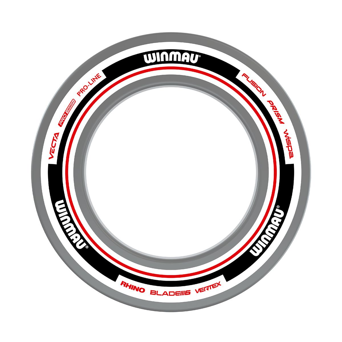 Winmau Surround/Catchring Advance white/red 4453