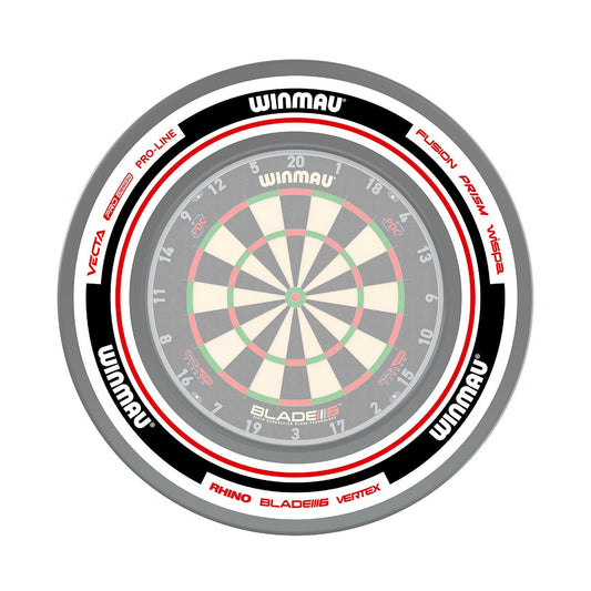 Winmau Surround/Catchring Advance white/red 4453