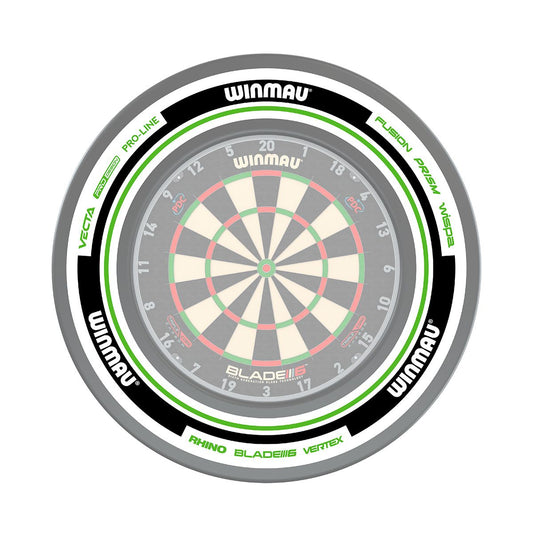Winmau Surround/Catchring Advance white/green 4454