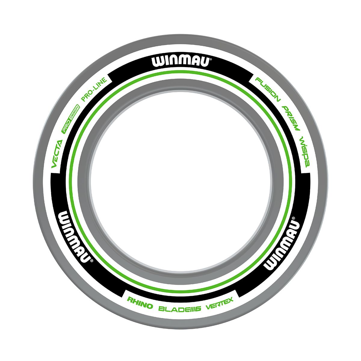 Winmau Surround/Catchring Advance white/green 4454