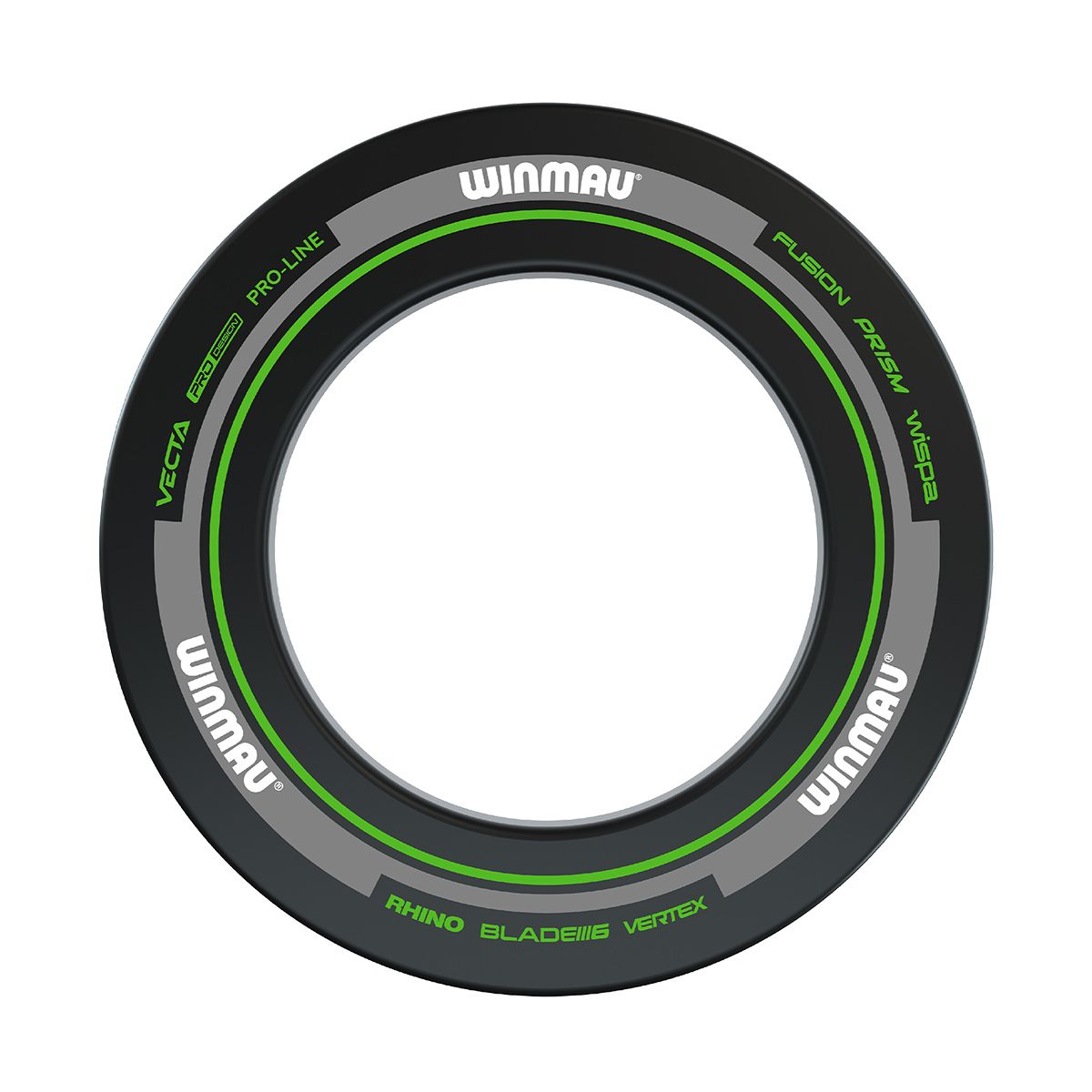 Winmau Surround/Catchring Advance black/green 4455