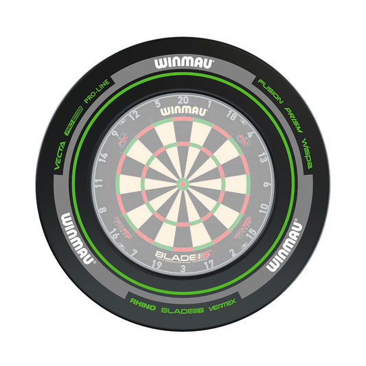 Winmau Surround/Catchring Advance black/green 4455