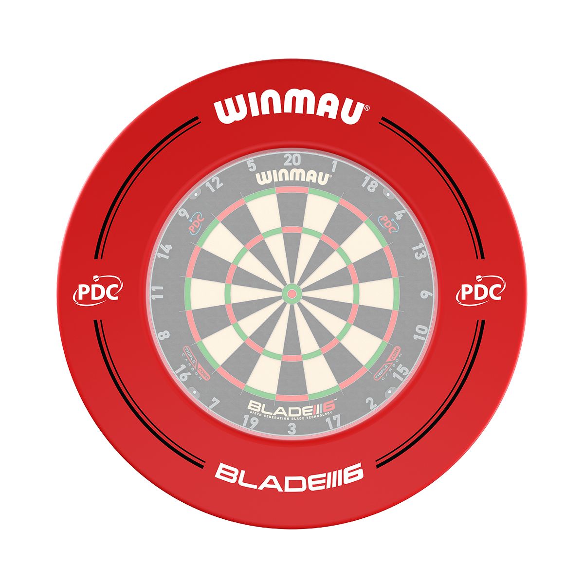 Winmau Surround/Catchring PDC red 4456