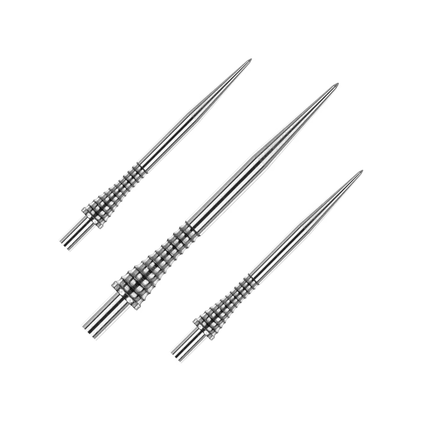 Reddragon Spitzen Raptor Gripped Silver Steeldartspitzen in 38mm (Set = 3 Stück)