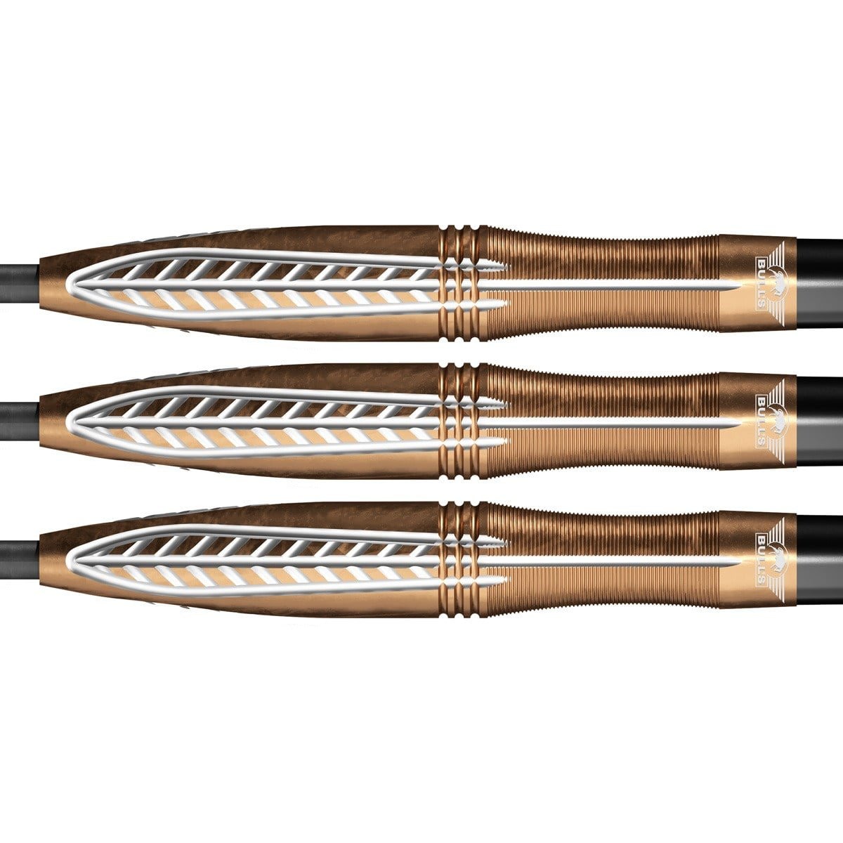 BullsNL Steel-Dart Bronzo Flux 90% Tungsten in 23g, 24g, 25g