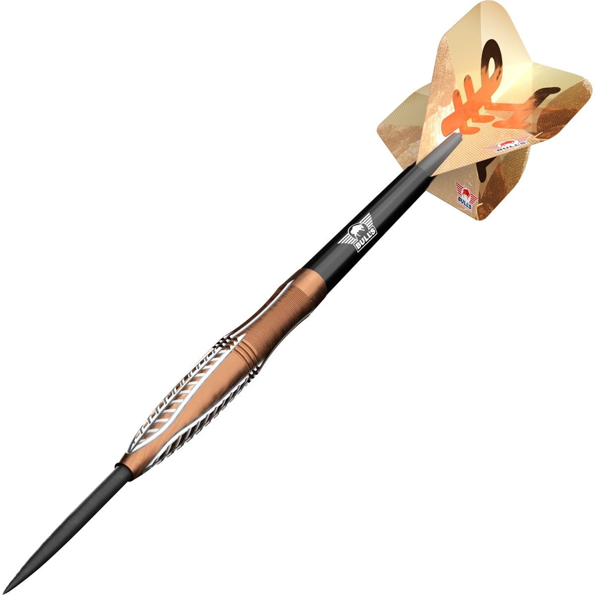 BullsNL Steel-Dart Bronzo Flux 90% Tungsten in 23g, 24g, 25g