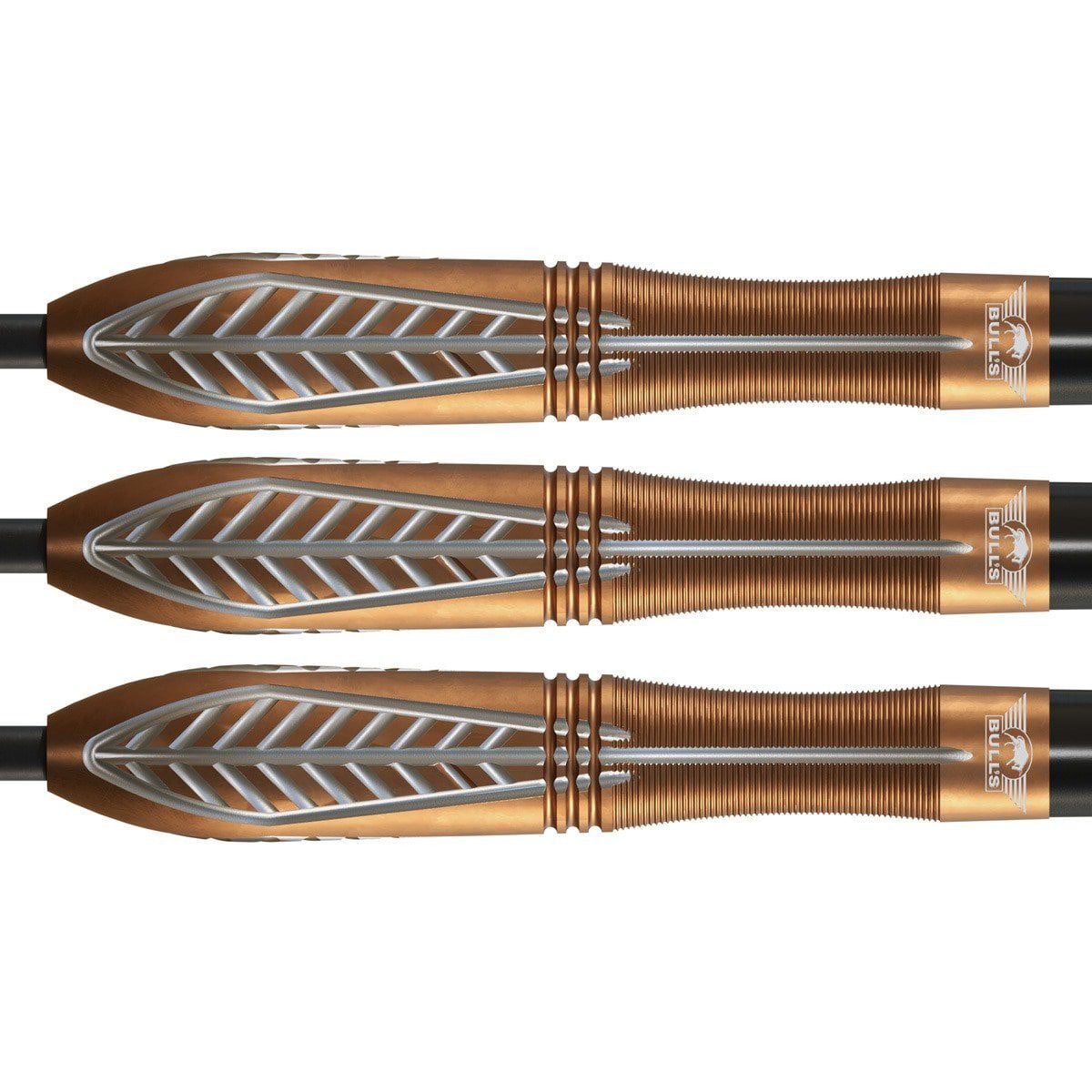 BullsNL Steel-Dart Bronzo Nova 90% Tungsten in 22g, 24g