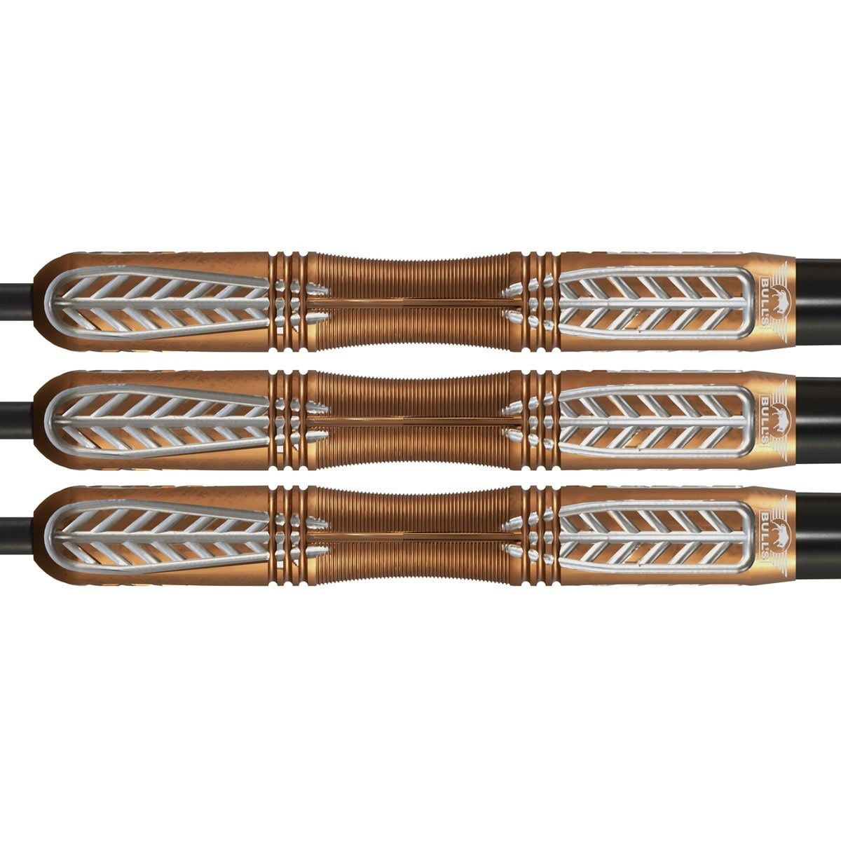 BullsNL Steel-Dart Bronzo True 90% Tungsten in 23g, 25g