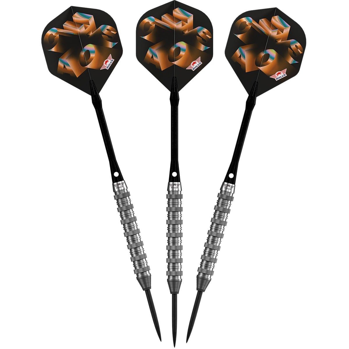 BullsNL Steel-Dart Chaos 90% Tungsten Orange 21g, 23g, 25g