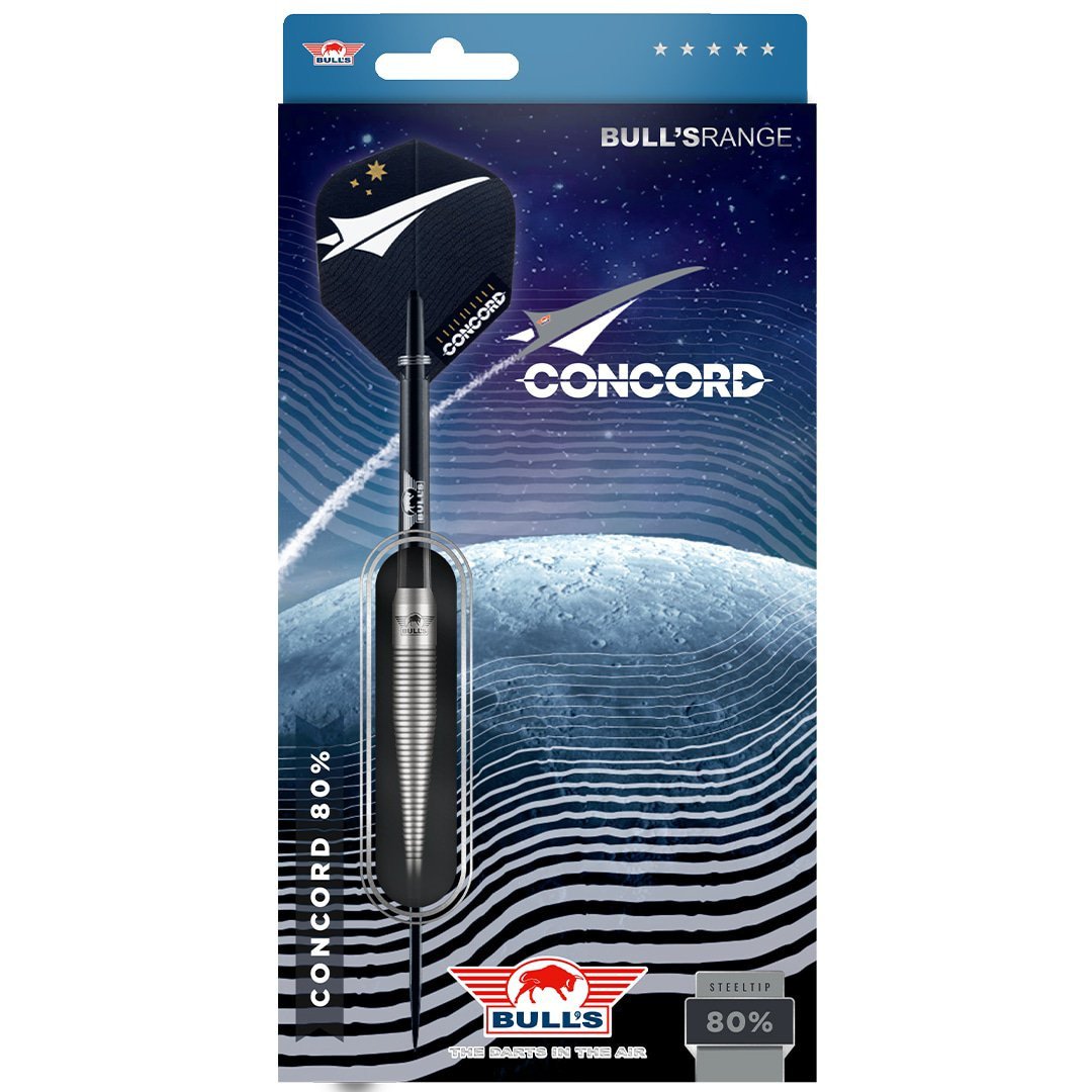 BullsNL Steel-Dart Concord 80% Tungsten in 21g, 23g, 25g