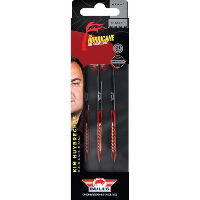 BullsNL Steel-Dart Hurricane SC Brass Kim Huybrechts in 21g