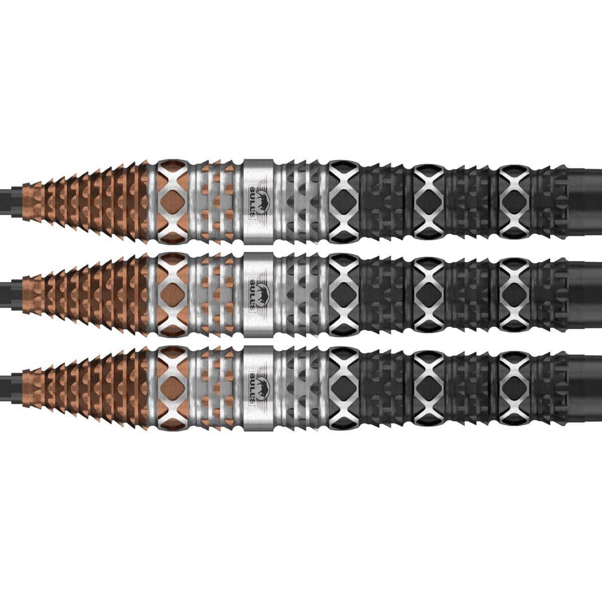 BullsNL Steel-Dart Max Hopp 95% Tungsten CP in 23g, 24g, 25g