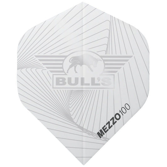 BullsNL Mezzo 100 No.2 Flights | 5-Pack White