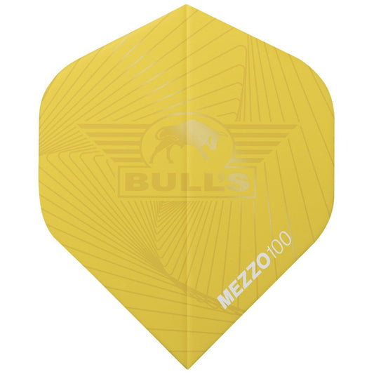 BullsNL Mezzo 100 No.2 Flights | 5-Pack Yellow
