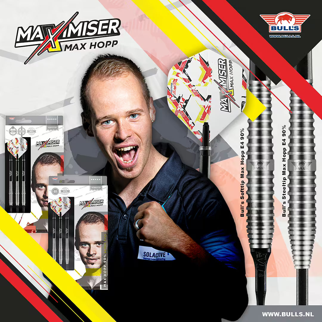 BullNL Max Hopp 90% Edition 4 Steeldarts 24g