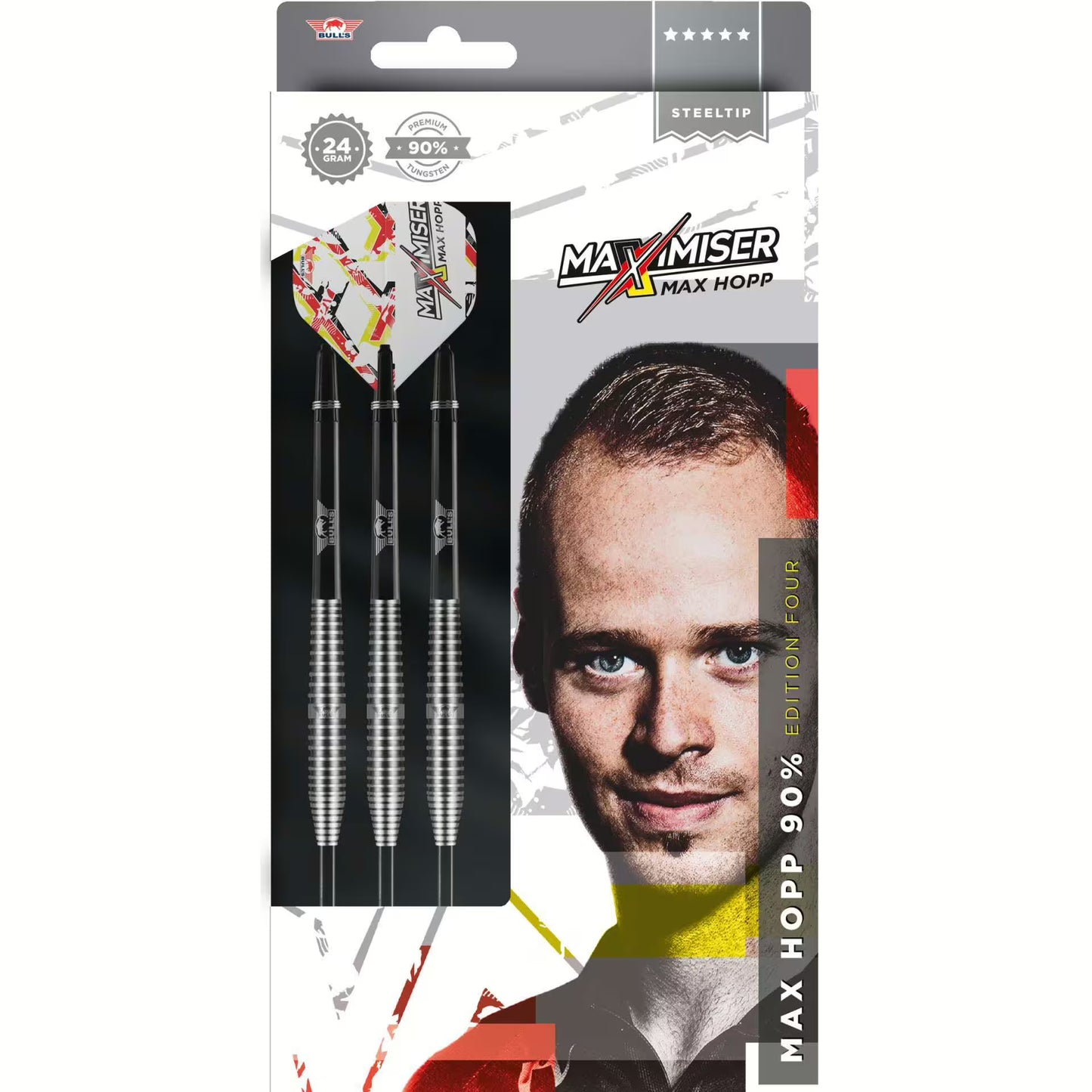 BullNL Max Hopp 90% Edition 4 Steeldarts 24g