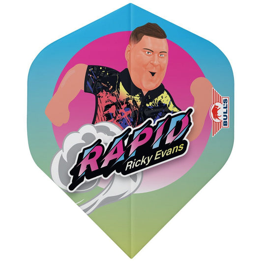 BullsNL Player 100 Ricky Evans 80 No.2 Cartoon
