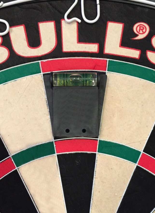 BullsNL Wasserwaage / Referee Tool aus Plastik (Dart-Board Zubehör)