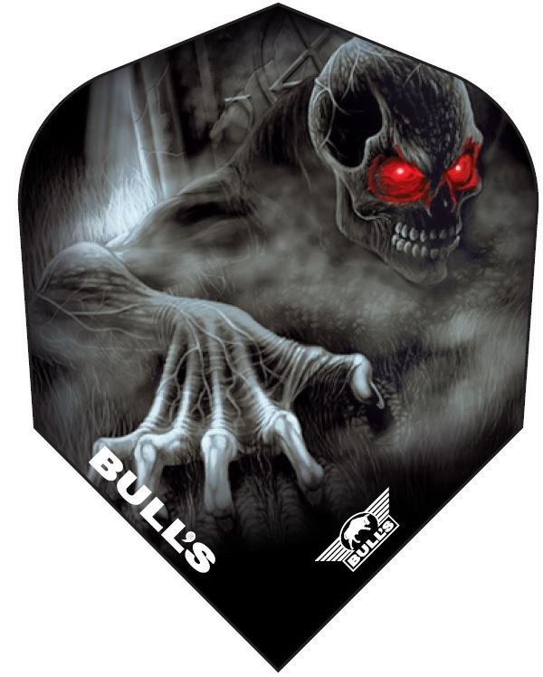 BullsNL Flight Series 100 Micron Phantom Red No.6 (3 Flights = 1 Set)