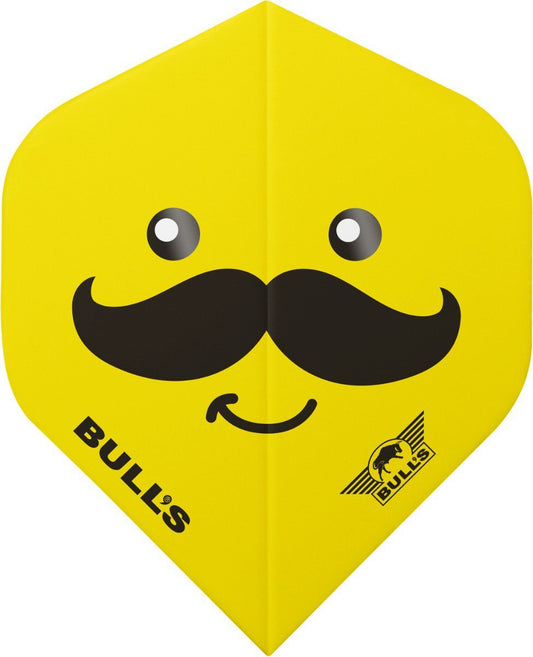 BullsNL Flight Smiley 100 Mustache No.2