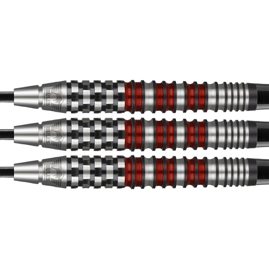 BullsNL Steel-Dart Smoke 90% Tungsten Red Flare in 23g und 24g