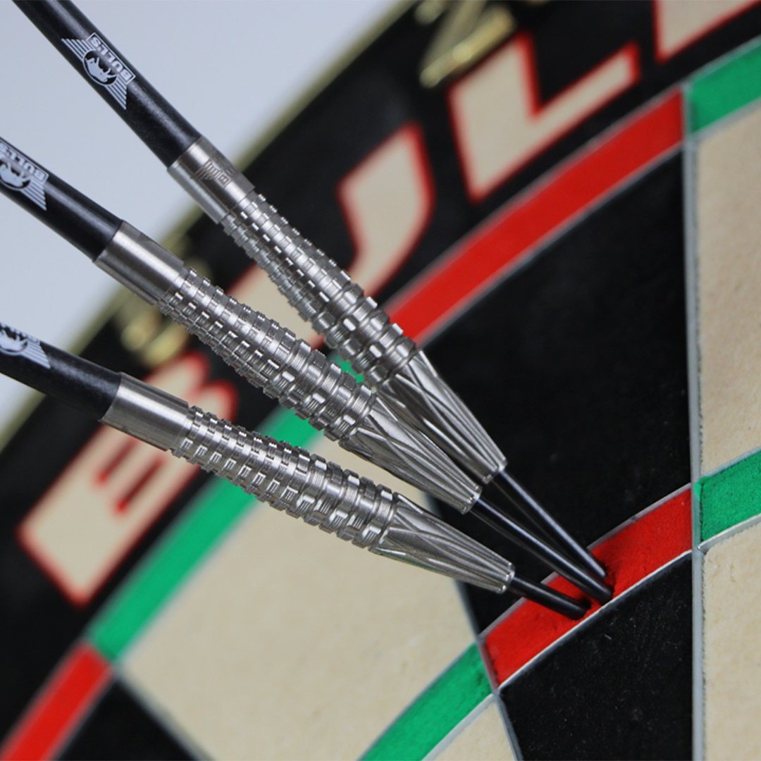 BullsNL Steel-Dart Smoke 90% Tungsten Silver Ash in 23g und 25g