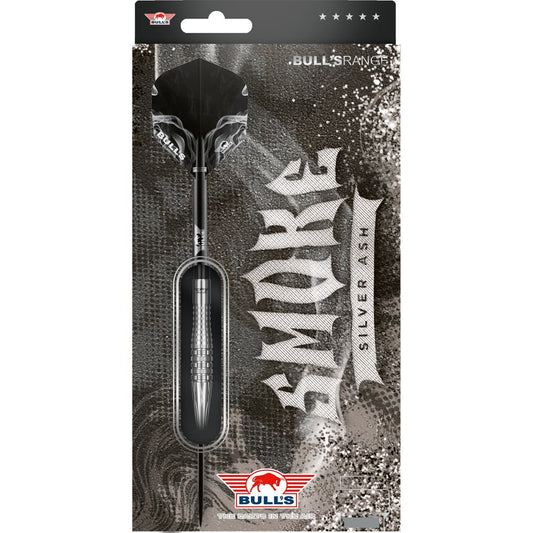 BullsNL Steel-Dart Smoke 90% Tungsten Silver Ash in 23g und 25g