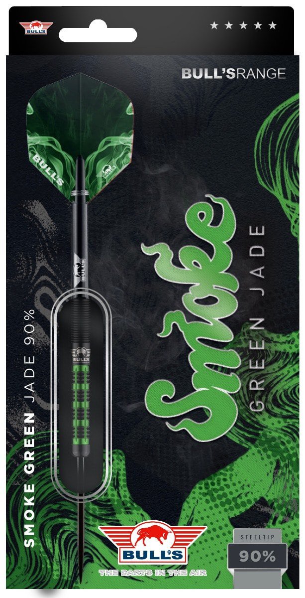 BullsNL Steel-Dart Smoke Green Jade 90% Tungsten in 23g und 25g