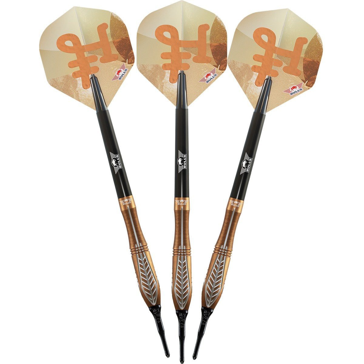 BullsNL Soft-Dart Bronzo Nova 90% Tungsten in 20g