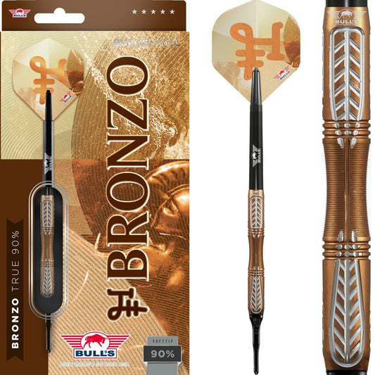 BullsNL Soft-Dart Bronzo True 90% Tungsten in 19g