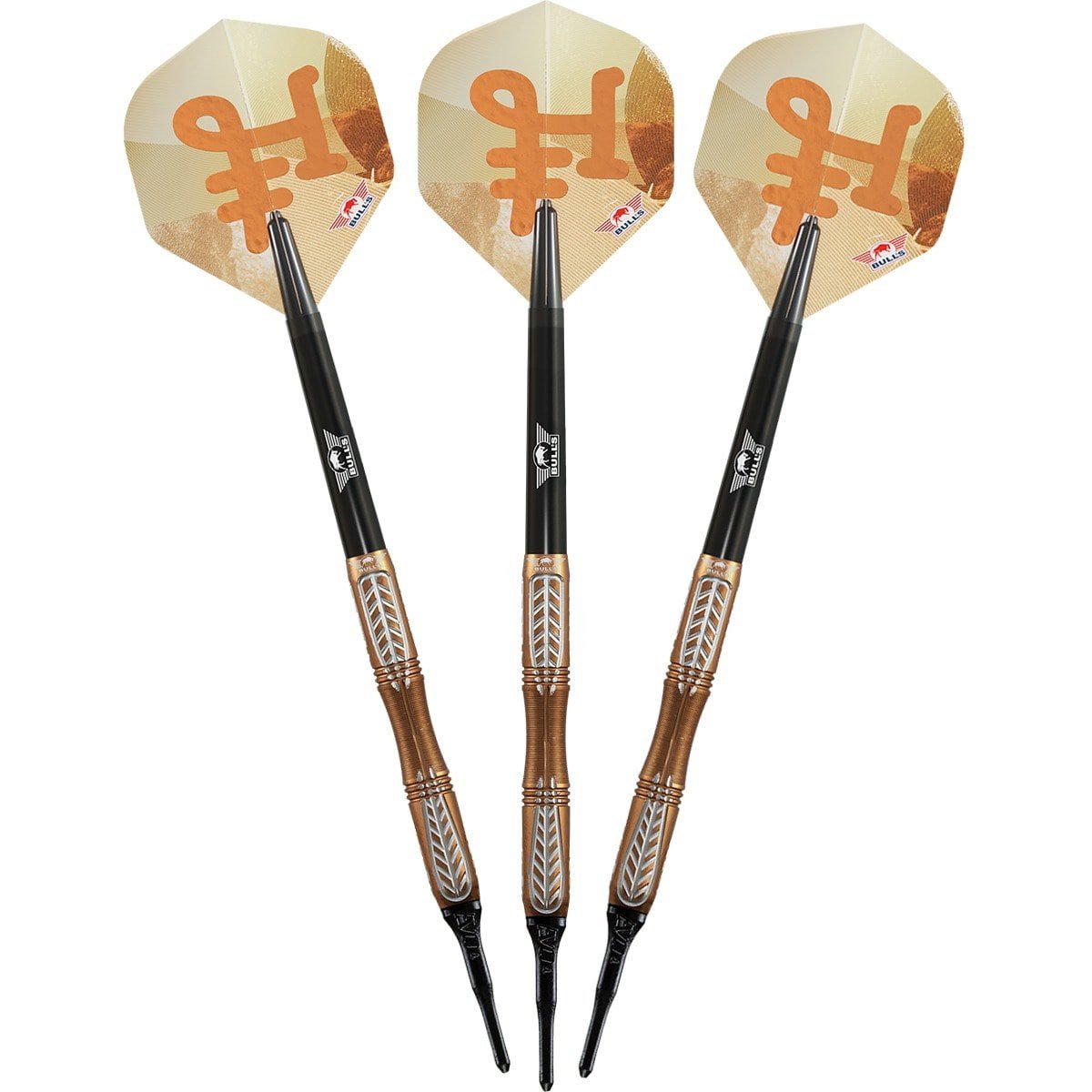 BullsNL Soft-Dart Bronzo True 90% Tungsten in 19g