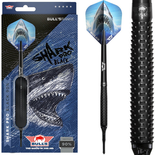 BullsNL Shark Pro Black 90% Softdart 20g