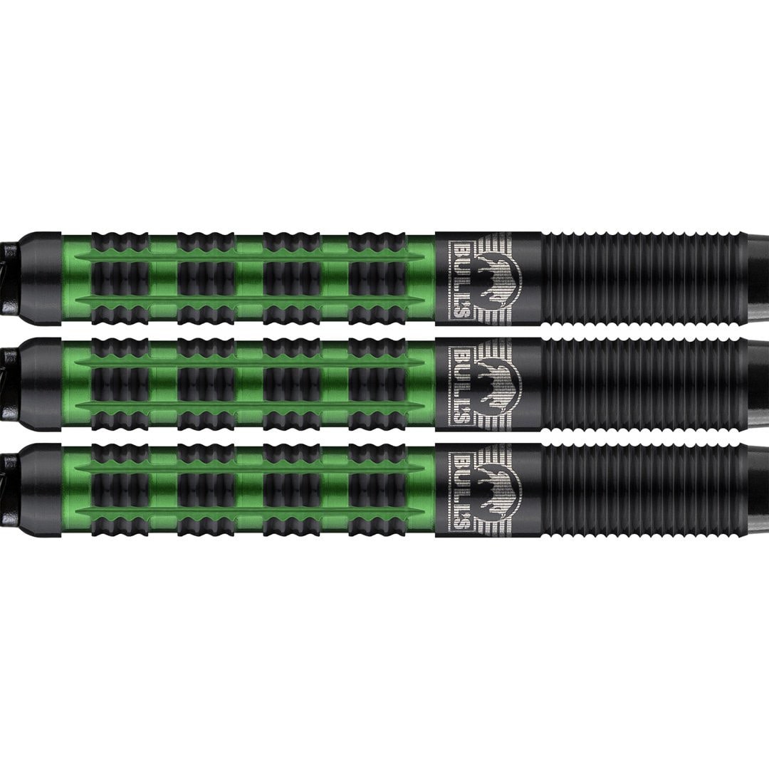 BullsNL Soft-Dart Smoke Green Jade 90% Tungsten in 18g