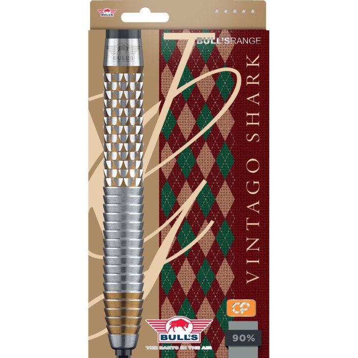 BullsNL Steel-Dart Vintago 90% Tungsten Shark CP in 22g, 23g, 24g, 27g