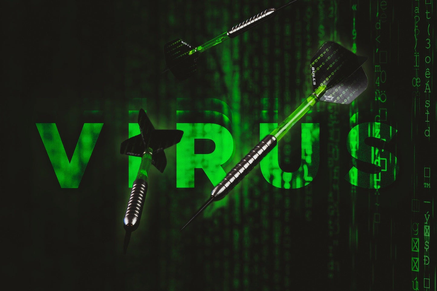 BullsNL Steel-Dart Virus 70% Tungsten in 22g, 23g, 24g, 25g