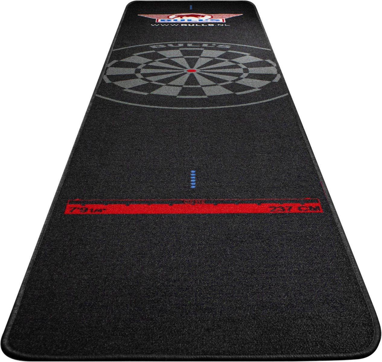 BullsNL Carpet/Dartmatte Black Black 300x65