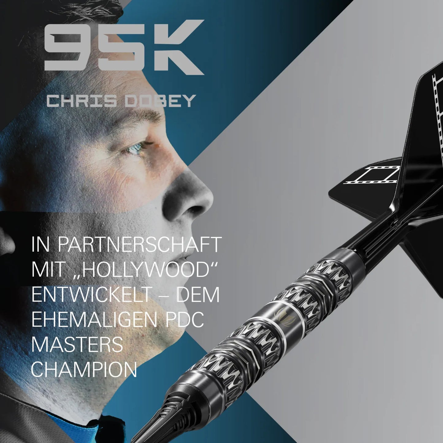 Target Soft-Dart Chris Dobey 95K (95% Tungsten) in 18g