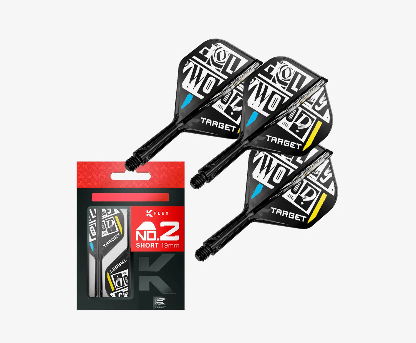 Target K-Flex Flight/Shaft-System Chris Dobey No2 Short, Intermediate, Medium