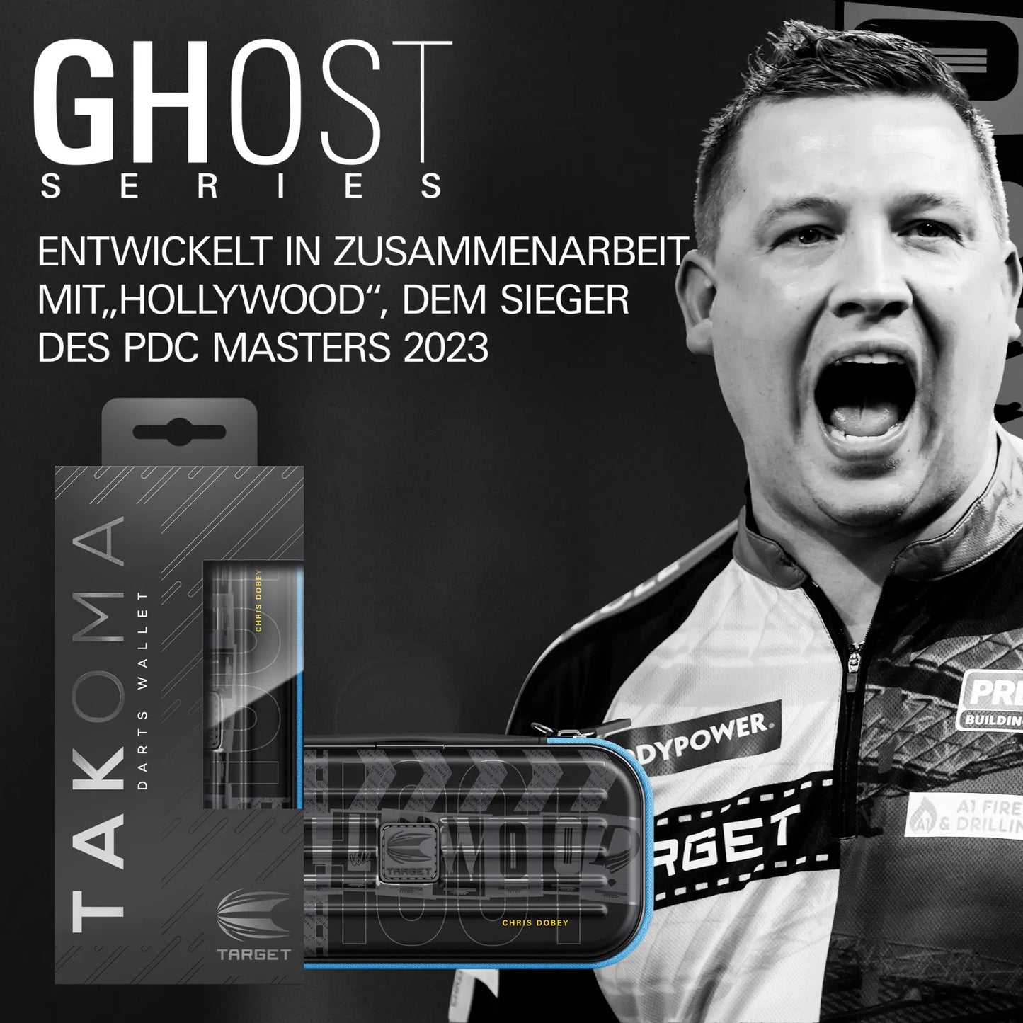 Target Dart-Tasche Takoma Ghost Chris Dobey 2025