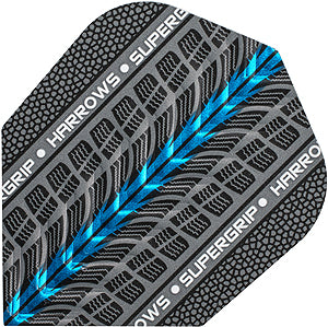 HARROWS Supergrip Flights Standard 100 Micron - verschiedene Farben (Set = 3 Stück)