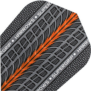 HARROWS Supergrip Flights Standard 100 Micron - verschiedene Farben (Set = 3 Stück)