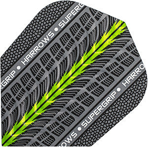 HARROWS Supergrip Flights Standard 100 Micron - verschiedene Farben (Set = 3 Stück)