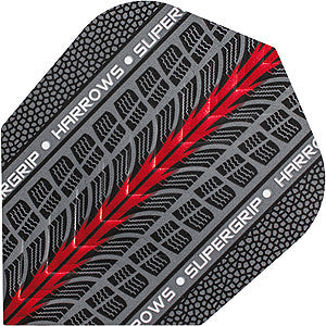 HARROWS Supergrip Flights Standard 100 Micron - verschiedene Farben (Set = 3 Stück)