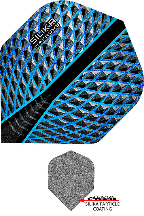 HARROWS Flight Silika Series Standard No2/No6 (1 Set = 3 Stück in 100 Micron) - Abverkauf