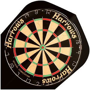 Harrows Flight Quadro Dartboard