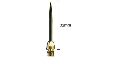 Dartpoint Schraubbare Metallspitzen / Conversion Points in Gold und Silber 32mm